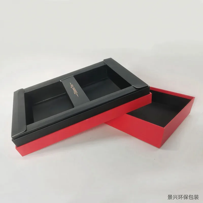 茶叶礼品盒包装印刷天地盖带纸托